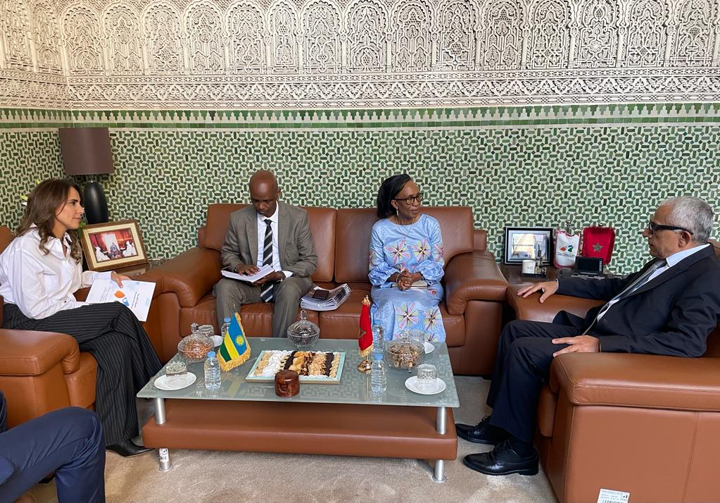 زيارة سفيرة دولة رواندا لدى المملكة المغربية