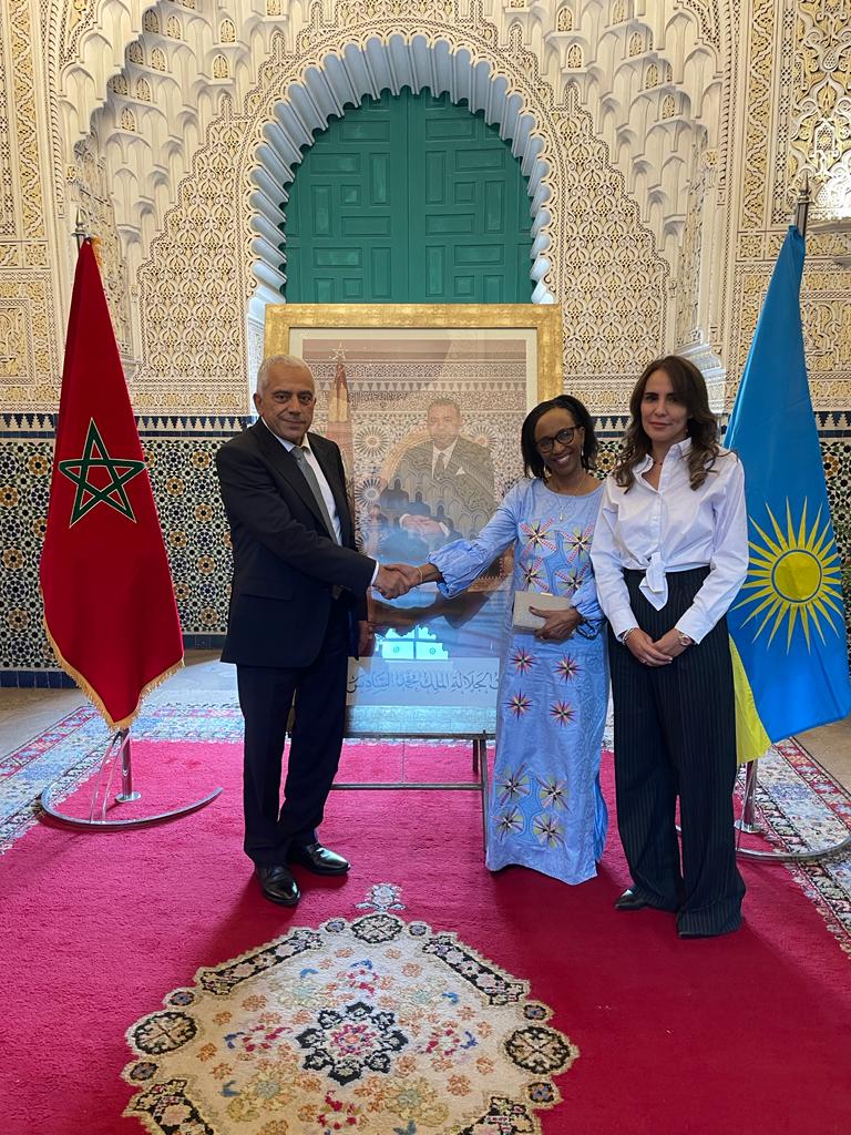 Visite de l'Ambassadeur du Rwanda au Royaume du Maroc